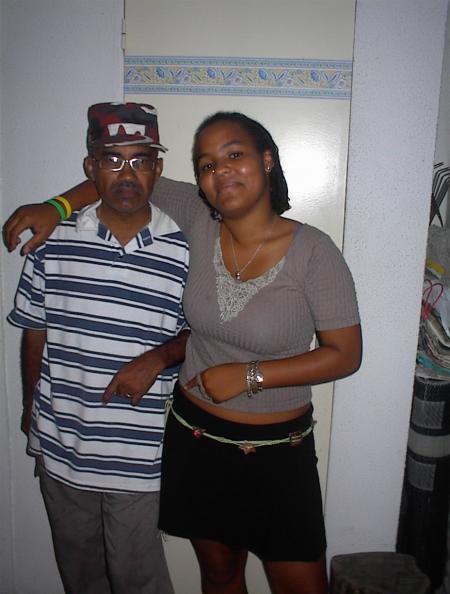 Mon parrain et Moi!!!